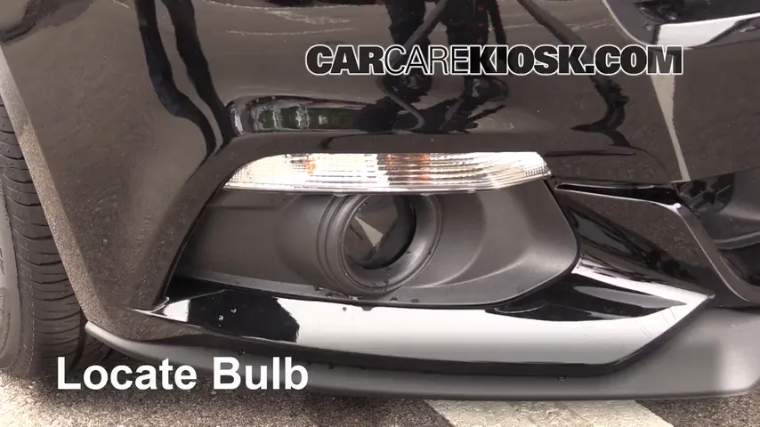 2017 Ford Mustang GT 5.0L V8 Lights Fog Light (replace bulb)